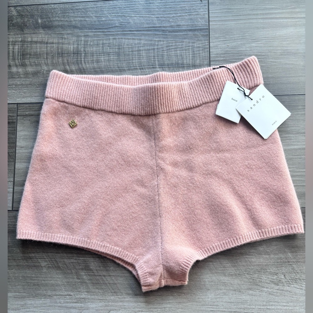 Sandro pink  Knit Shorts  M